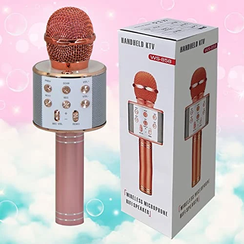 Keyian Microphone Karaoke Kids, Toys For 2 4 5 6 7 8 Year Old Girls Karaoke Microphone Kids Birthday Gifts For 3 9 10 11 12 Year Old Girls 6 Keyian Microphone Karaoke Kids, Toys For 2 4 5 6 7 8 Year Old Girls Karaoke Microphone Kids Birthday Gifts For 3 9 10 11 12 Year Old Girls - Image 4