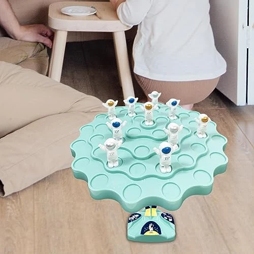 GENERIC Balance Training Board Game Educational Learning Toys Stacking Puzzle Games Montessori Toys For Boys Girls Birthday Gift Party Favors Game, Blue 4 GENERIC Balance Training Board Game Educational Learning Toys Stacking Puzzle Games Montessori Toys For Boys Girls Birthday Gift Party Favors Game, Blue - Image 2