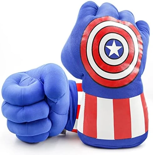 Superhero Gloves For Kids Boxing Gloves Smash Hands Big Soft Plush Hero Fists,Superhero Toys For Boys Girls, Role Play Costume Birthday Gift For Toddlers Kids Age 3+ (Red) 7 Superhero Gloves For Kids Boxing Gloves Smash Hands Big Soft Plush Hero Fists,Superhero Toys For Boys Girls, Role Play Costume Birthday Gift For Toddlers Kids Age 3+ (Red) - Image 5