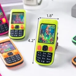 Handheld Water Game- (24 Pieces) Water Ring Game-Back To School Water Games For Kids Handheld-Treasure Box Prizes-Kids Water Games Handheld-Goodie Bag Stuffers-Party Favor Packs-4.2" -Folkmanis Toys Shop 51TC8iCgWyL