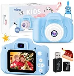 Kids Camera, MAVREC TOYS Camera For Kids, Christmas Birthday Gifts Toddler Camera For Girls And Boys Age 3-9, 1080P HD Video Kids Digital Camera With 2 Lens/32GB SD Card (Pink) -Folkmanis Toys Shop 51TWY8jsUNL. AC