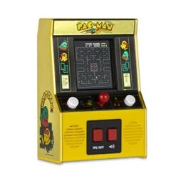 Basic Fun Arcade Classics - Pac-Man Color LCD Retro Mini Arcade Game , Yellow -Folkmanis Toys Shop 51TcQIslBkL