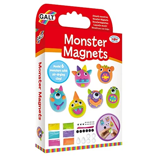 Galt Toys, Monster Magnets, Craft Kit For Kids, Ages 6 Years Plus Multicolor 1005422 3 Galt Toys, Monster Magnets, Craft Kit For Kids, Ages 6 Years Plus Multicolor 1005422