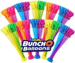 Bunch O Balloons Multi-Colored (10 Bunches) By ZURU, 350+ Rapid-Filling Self-Sealing Instant Water Balloons For Outdoor Family, Children Summer Fun - Total (100 Balloons) Colors May Vary 22 Bunch O Balloons Multi-Colored (10 Bunches) By ZURU, 350+ Rapid-Filling Self-Sealing Instant Water Balloons For Outdoor Family, Children Summer Fun - Total (100 Balloons) Colors May Vary -Folkmanis Toys Shop 51TlifiN1BL. AC
