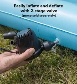 HearthSong Giant Inflatable Ring Toss Backyard Carnival Game With 60 Inch Vinyl Inflatable Scoring Mat With Scoring Posts, 8 Inflatable Rings Included 8 HearthSong Giant Inflatable Ring Toss Backyard Carnival Game With 60 Inch Vinyl Inflatable Scoring Mat With Scoring Posts, 8 Inflatable Rings Included -Folkmanis Toys Shop 51TrYGbDQ6L