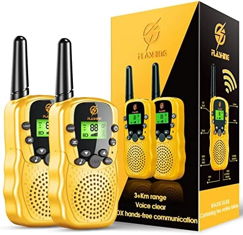Walkie Talkies For Kids 2 Pack: Kids Birthday Gifts Toys For 3 4 5 6 7 8 9 10 Year Old Girls&Boys Pink Walkie Talkies 3 KM Long Range Kids Outdoor Camping Toys For Kids Ages 4-12 11 Walkie Talkies For Kids 2 Pack: Kids Birthday Gifts Toys For 3 4 5 6 7 8 9 10 Year Old Girls&Boys Pink Walkie Talkies 3 KM Long Range Kids Outdoor Camping Toys For Kids Ages 4-12 - Image 9