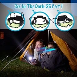 AGM Kids Night Vision Goggles, Adjustable Spy Gear Night Mission Goggles With Flip-Out Lights Green Lens -Folkmanis Toys Shop 51TzIP4lvqL