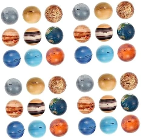 Space 27 Pcs Fridge Magnet Educational Toys Mini Toys Bulk Toys Planet Squeeze Balls For Sponge Children Toy Accessory Toy Solar System Bouncy Balls 11 Space 27 Pcs Fridge Magnet Educational Toys Mini Toys Bulk Toys Planet Squeeze Balls For Sponge Children Toy Accessory Toy Solar System Bouncy Balls - Image 9
