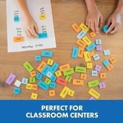 Educational Insights Sentence Building Dominoes, Learn To Write Manipulatives For Classroom & Home, Set Of 114 Double-Sided Dominoes, Ages 6+ -Folkmanis Toys Shop 51UGNVtAoVL