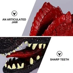 SAFIGLE Kids Toys 3pcs Children Game Puppets Animal Toys Gloves Play Parent Figure Rubber Tyrannosaurus Funny Favors Party Creative Head Cosplay Storytelling Toy Imaginative Puppet Children Toys -Folkmanis Toys Shop 51UKNg4SYkL