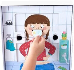 HABA 305485 My Very First Games: I Need To Potty- A Cooperative Dice Game For 1-4 Children Ages 2 And Up- English Instructions (Made In Germany) -Folkmanis Toys Shop 51UOyrTe7QL