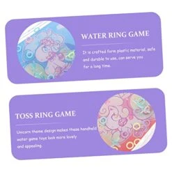 Toyvian 20 Pcs Water Ring Toy Outdoor Essentials Outdoor Toys Mini Essentials Handheld Game Toy Handheld Water Ring Toy Handheld Water Ring Game Vintage Necessity Gift Waterplane Travel -Folkmanis Toys Shop 51UVvw4mbML