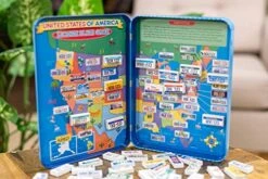 Bendon TS Shure License Plate Games Magnetic Activity Tin With Foam Magnet Sheet 50519 -Folkmanis Toys Shop 51UVxl1k4cL