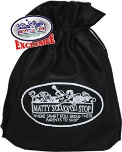 Matty's Toy Stop Deluxe Classic Peg Games Wood Puzzles (Baseball, Basketball, Bowling, Conqueror, Football, Golf, Mill & Tic Tac Toe) Gift Set Bundle With Bonus Storage Bag - 8 Pack -Folkmanis Toys Shop 51Ube2jq4hL 1