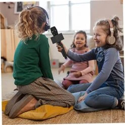 Alasum 3pcs Microphone Toys For Babies Wireless Microphone Bulk Toys For Kids Karaoke Costume Props Microphone For Kids Fake Microphone Toy Microphone For Kids Toddler Microphone Toy Toy -Folkmanis Toys Shop 51UeusGDZ8L 1