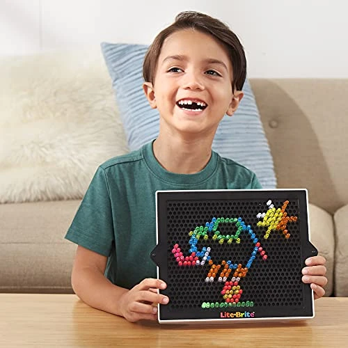 Lite Brite Ultimate Classic, Light Up Creative Activity Toy, Gifts For Girls And Boys Ages 3, 4, 5, 6,7,8,9,Educational Learning, Fine Motor Skills 5 Lite Brite Ultimate Classic, Light Up Creative Activity Toy, Gifts For Girls And Boys Ages 3, 4, 5, 6,7,8,9,Educational Learning, Fine Motor Skills - Image 3