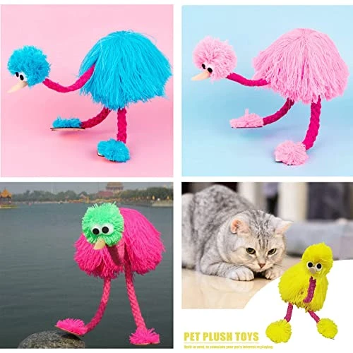 Ostrich Marionette Toy,Ostrich Puppets Hand Marionette Puppet Hand Made Ostrich Marionette Puppets String Doll Parent-Child Interactive Toys (Yellow) 6 Ostrich Marionette Toy,Ostrich Puppets Hand Marionette Puppet Hand Made Ostrich Marionette Puppets String Doll Parent-Child Interactive Toys (Yellow) - Image 4