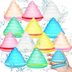 Reusable Water Balloons For Kids, 12 Pcs Magnetic Water Balloons Self-Sealing Pool Toys, Refillable Water Balloons For Outoor Water Fight Games, Summer Toys For Beach Yard Garden (Poop) 20 Reusable Water Balloons For Kids, 12 Pcs Magnetic Water Balloons Self-Sealing Pool Toys, Refillable Water Balloons For Outoor Water Fight Games, Summer Toys For Beach Yard Garden (Poop) -Folkmanis Toys Shop 51Utt869N8L. AC