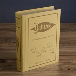 Winning Solutions Yahtzee Vintage Bookshelf Edition -Folkmanis Toys Shop 51UzJENEh1L