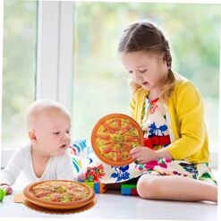 SAFIGLE Simulation Pizza Model Toys For Kids Counter Decor Food Decor Food Cooking Toy Fun Lifelike Pizza Simulation Food Model Prop Pizza Photography Prop Fake Pizza Prop Food Display PVC 16 SAFIGLE Simulation Pizza Model Toys For Kids Counter Decor Food Decor Food Cooking Toy Fun Lifelike Pizza Simulation Food Model Prop Pizza Photography Prop Fake Pizza Prop Food Display PVC -Folkmanis Toys Shop 51UzsRa7dGL