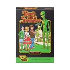 Cryptozoic Entertainment Don’t Talk To Strangers - Board Game - 1-4 Players - Steven Rhodes Artwork - Dynomite Games