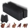 Bird Spikes, 20 Packs Bird Deterrent, Raccoon For Outdoor Repelling Reptiles, Squirrel Spikes For Fences And Roofs To Keep Birds Away