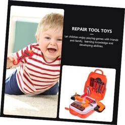 SAFIGLE 1 Set Repairing Pretend Toys Maintenance Play Tools For Toy Educational Babies Re Kids Creative Plaything Children Role Simulated Plastic Engineering Tool Kit Gifts Kid