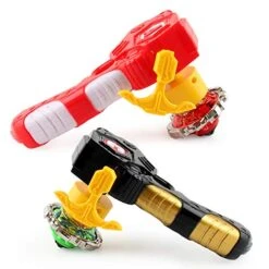 Metal Master Fusion Storm With 4D Launcher Grip Gyro Top Set 4 In 1 -Folkmanis Toys Shop 51W30blndDL