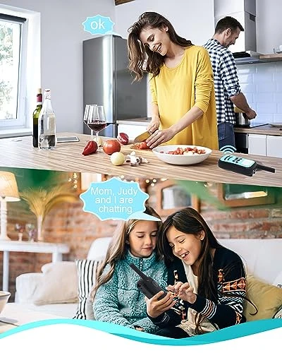 QUOLIX 2 Way Radios Walkie Talkies For Kids Long Range Rechargeable Kids Walkie Talkies 2 Pack, Perfect Kids Outdoor Toys Easter Christmas Birthday Gifts For Boys Girls Age 3-12 For Camping Hiking 4 QUOLIX 2 Way Radios Walkie Talkies For Kids Long Range Rechargeable Kids Walkie Talkies 2 Pack, Perfect Kids Outdoor Toys Easter Christmas Birthday Gifts For Boys Girls Age 3-12 For Camping Hiking - Image 2