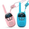 GOCOM Walkie Talkies For Kids, Kids Toys Handheld Child Gift Walky Talky, Two-Way Radio Boys & Girls Toys Age 3-12, For Indoor Outdoor Hiking Adventure Games -Folkmanis Toys Shop 51WCeKTyNoL