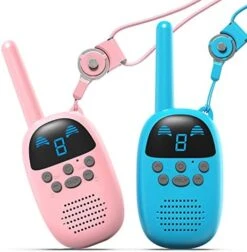 GOCOM Walkie Talkies For Kids, Kids Toys Handheld Child Gift Walky Talky, Two-Way Radio Boys & Girls Toys Age 3-12, For Indoor Outdoor Hiking Adventure Games 21 GOCOM Walkie Talkies For Kids, Kids Toys Handheld Child Gift Walky Talky, Two-Way Radio Boys & Girls Toys Age 3-12, For Indoor Outdoor Hiking Adventure Games -Folkmanis Toys Shop 51WCeKTyNoL. AC
