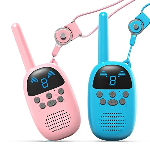 GOCOM Walkie Talkies For Kids, Kids Toys Handheld Child Gift Walky Talky, Two-Way Radio Boys & Girls Toys Age 3-12, For Indoor Outdoor Hiking Adventure Games 3 GOCOM Walkie Talkies For Kids, Kids Toys Handheld Child Gift Walky Talky, Two-Way Radio Boys & Girls Toys Age 3-12, For Indoor Outdoor Hiking Adventure Games
