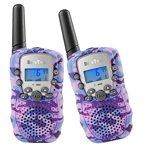 BooTaa 2 Pack Walkie Talkies For Kids, 22 Channels 2 Way Radio With LCD Screen, Long Range Walky Talky Radio Kid Toy Gifts For Boys And Girls 3 BooTaa 2 Pack Walkie Talkies For Kids, 22 Channels 2 Way Radio With LCD Screen, Long Range Walky Talky Radio Kid Toy Gifts For Boys And Girls