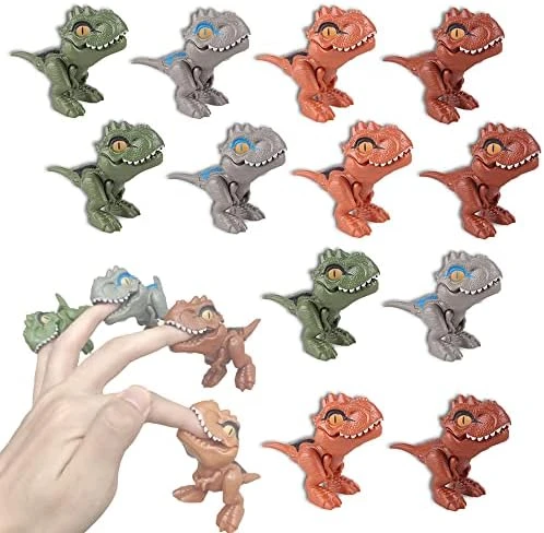 Finger Biting Dinosaur Toy, 2023 Creative Dinosaur Toys Dinosaur Figures, Hand Novelty Toys Finger Dino Toys, Rubber Dinosaur Head Puppets Toys Set For Family Game (2 Sets(8 Pcs)) 11 Finger Biting Dinosaur Toy, 2023 Creative Dinosaur Toys Dinosaur Figures, Hand Novelty Toys Finger Dino Toys, Rubber Dinosaur Head Puppets Toys Set For Family Game (2 Sets(8 Pcs)) - Image 9