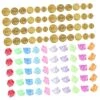 300pcs Gold Coin Props Gems For Stuffed Toys Toys Jewelry Playset Gold Coins Pirate Coins Pirate Party Supplies Game Gold Coins Pirate Playset Treasure Chest -Folkmanis Toys Shop 51WJVSW0NML
