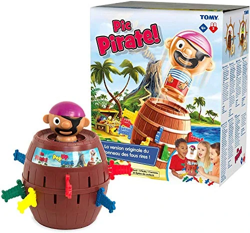TOMY Pop Up Pirate Board Game - Swashbuckling Kids Games For Family Game Night - Board Games For Kids Ages 4 And Up 6 TOMY Pop Up Pirate Board Game - Swashbuckling Kids Games For Family Game Night - Board Games For Kids Ages 4 And Up - Image 4