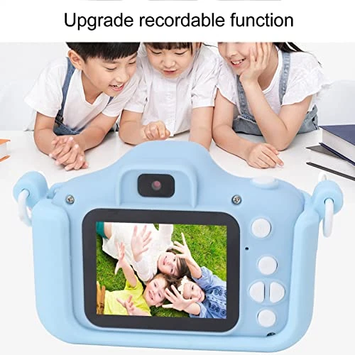Children Camera, Toddler Camera 20MP Facial Recognition Intelligent Game Recording For Kids (Blue) 4 Children Camera, Toddler Camera 20MP Facial Recognition Intelligent Game Recording For Kids (Blue) - Image 2