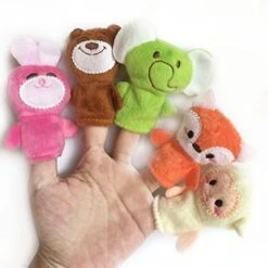 ARTEM Finger Puppets Different Cartoon Animal Soft Velvet Dolls Toys Finger Toys For Children Story Telling,Role Play,Novelty Educational(10Pcs) 12 ARTEM Finger Puppets Different Cartoon Animal Soft Velvet Dolls Toys Finger Toys For Children Story Telling,Role Play,Novelty Educational(10Pcs) -Folkmanis Toys Shop 51WMlcoQWCL