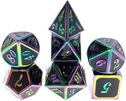 Seven Seas Pirates Metal Blood-Like Paint Splattered Antique Silver Dice Set With Hexagon Wooden Display Box And Magnetic Lid 24 Seven Seas Pirates Metal Blood-Like Paint Splattered Antique Silver Dice Set With Hexagon Wooden Display Box And Magnetic Lid -Folkmanis Toys Shop 51WQmSYyJ0L. AC