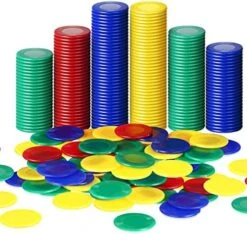 Skylety 400 Pieces Plastic Poker Chips Game Chips 4 Colors Counter Card For Kids Game Playing Learning Math Counting Bingo Game Blank Chips Card For Kids Reward 15 Skylety 400 Pieces Plastic Poker Chips Game Chips 4 Colors Counter Card For Kids Game Playing Learning Math Counting Bingo Game Blank Chips Card For Kids Reward -Folkmanis Toys Shop 51WT82K5dAS. AC