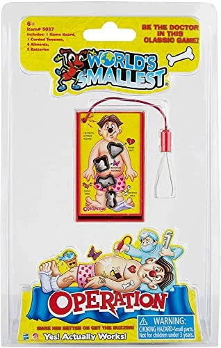 Worlds Smallest Board Games Bundle Set Of 4 Jenga - Chess - Operation - Retro Uno 4 Worlds Smallest Board Games Bundle Set Of 4 Jenga - Chess - Operation - Retro Uno - Image 2