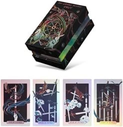 SOUL SPARKLE TAROT, Classic Tarot Cards Deck, Holographic Tarot Cards, Original Tarot Cards With Guidebook, The Untamed Mystery Tarot - 78-Card Tarot Deck With Original Art Style (The Mirage Deck) -Folkmanis Toys Shop 51X3SccmfL. AC