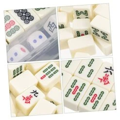 FELTECHELECTR 1 Set Mini Toy Mini Chess Board Travel Set Mahjong Table Chinese Mahjong Tile Chinese Mahjong Game Set Home Mahjong Set Travel Mahjong Plaything Travel Table Game Mahjong Gift Fine 11 FELTECHELECTR 1 Set Mini Toy Mini Chess Board Travel Set Mahjong Table Chinese Mahjong Tile Chinese Mahjong Game Set Home Mahjong Set Travel Mahjong Plaything Travel Table Game Mahjong Gift Fine -Folkmanis Toys Shop 51X9l17M9AL