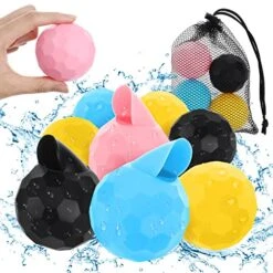 24 Pcs Water Balls,Water Balloons For Outdoor Toys And Games, Water Toys For Kids And Adults Boys And Girls - Summer Toys Ball For Pool And Backyard Fun