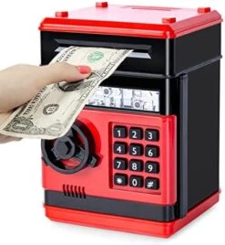 Refasy Piggy Bank Cash Coin Can ATM Bank Electronic Coin Money Bank For Kids-Hot Gift -Folkmanis Toys Shop 51XEXBFh4JL. AC