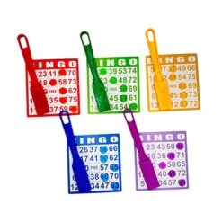 JUNWRROW Magnetic Bingo Wand With Chips,5-Pack& 500 Metal Chips, 5 Color Metal Chips-for Large Group Games,Family Game Night, Sensory Bins,Counting And Sorting,Science& Educational Activities -Folkmanis Toys Shop 51XRLK6zJZL