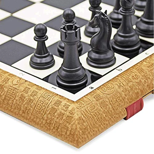 New Chessex Chess Set Magnetic Travel Folding Board Games Portable Gifts And Educational Toys For Adults Kids Teens 5-Size Chess Gift (Size : X-Large) 6 New Chessex Chess Set Magnetic Travel Folding Board Games Portable Gifts And Educational Toys For Adults Kids Teens 5-Size Chess Gift (Size : X-Large) - Image 4