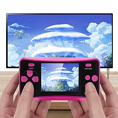 Handheld Game Console For Children Ages 4-12 , Built-in 182 Retro Classic Games 2.5" LCD Screen Portable 8 Bit TV Output Video Game Player Best Birthday Gift For Girls -RED 6 Handheld Game Console For Children Ages 4-12 , Built-in 182 Retro Classic Games 2.5" LCD Screen Portable 8 Bit TV Output Video Game Player Best Birthday Gift For Girls -RED - Image 4