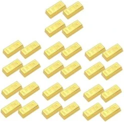 Totority 24 Pcs Good Bao Bullion Gift Game Doorstop Magnet Decorations Luck Ornament Prop Playthings Brick Party Realistic Christmas Ingots Decor Movie Xx Home Yuan Nativity Simulated X 27 Totority 24 Pcs Good Bao Bullion Gift Game Doorstop Magnet Decorations Luck Ornament Prop Playthings Brick Party Realistic Christmas Ingots Decor Movie Xx Home Yuan Nativity Simulated X -Folkmanis Toys Shop 51XhgMdfnL. AC