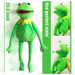 Kermit The Frog Puppet, The Puppet Movie Show Soft Stuffed Plush Toy，Christmas Thanksgiving Birthday Gift Ideas For Boys And Girls- 24 Inches